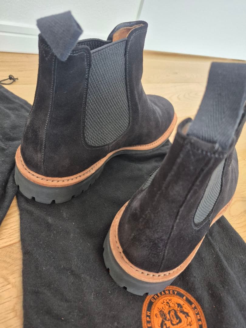 レア!COMOLI JOSEPH CEANEYスウェードサイドゴアブーツ美品 - メルカリ