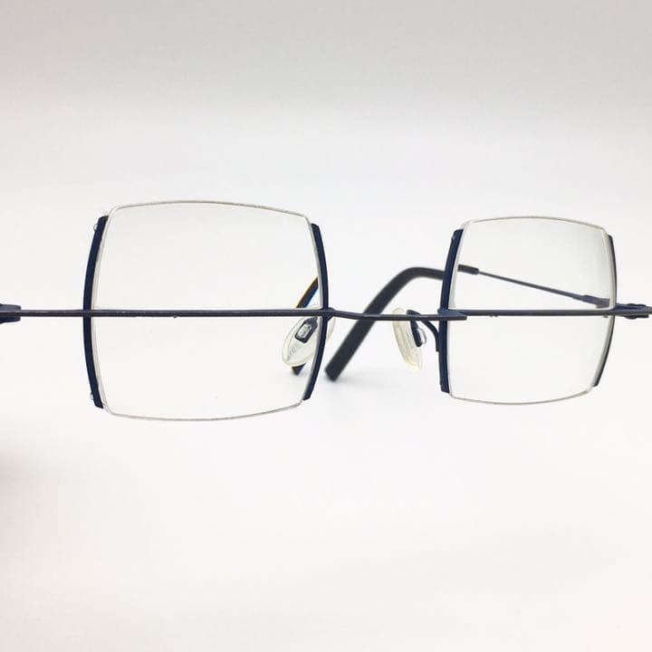 Theo（テオ）Luna Piena 遠近両用メガネ ネイビー／グレー - メルカリ