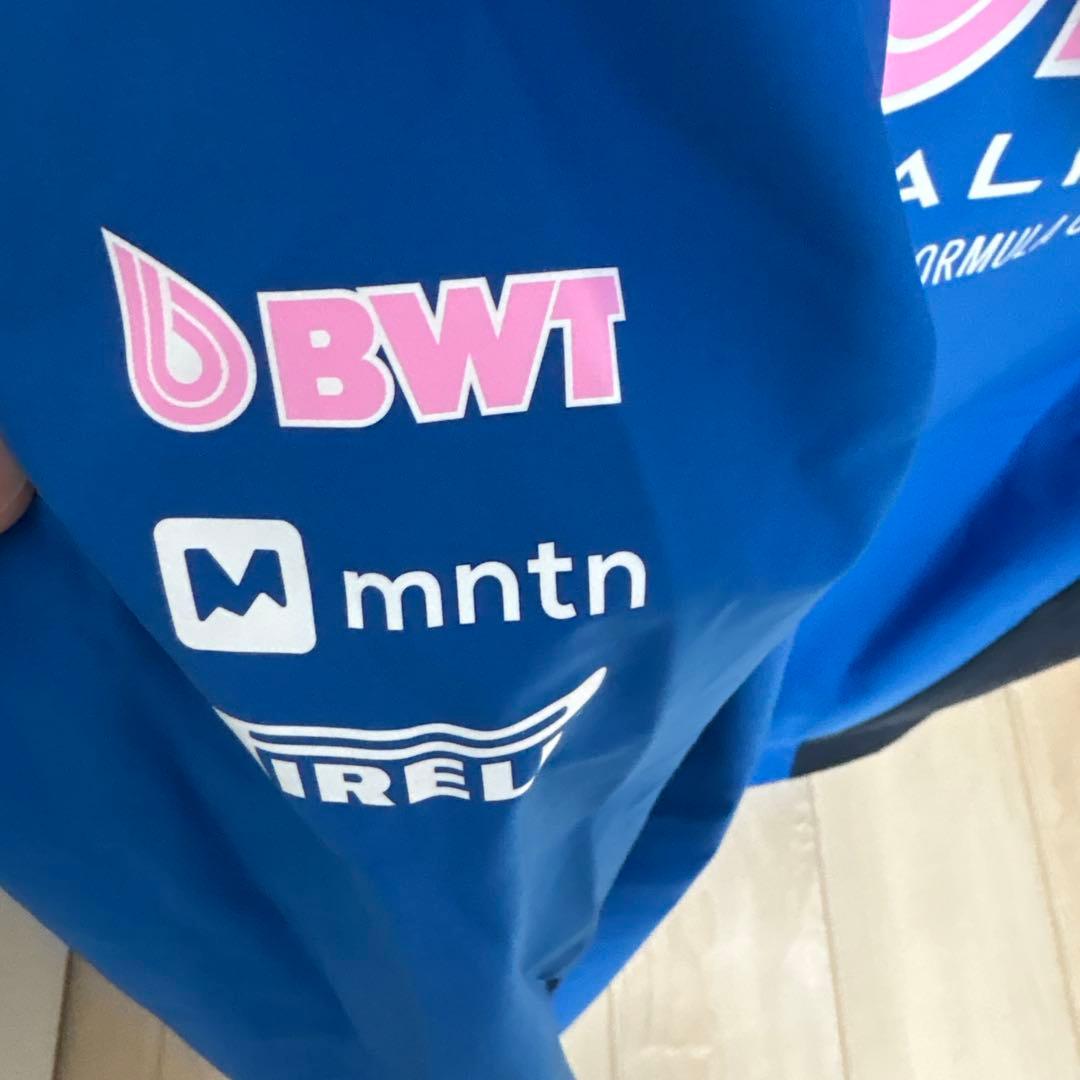 アルピーヌ F1チーム レインジャケット ユーロMサイズ アジアLサイズ