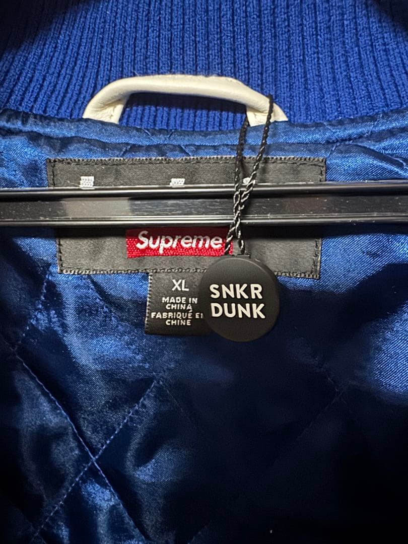 新品未使用試着のみSupreme ヒステリックグラマー レザースタジャン XL