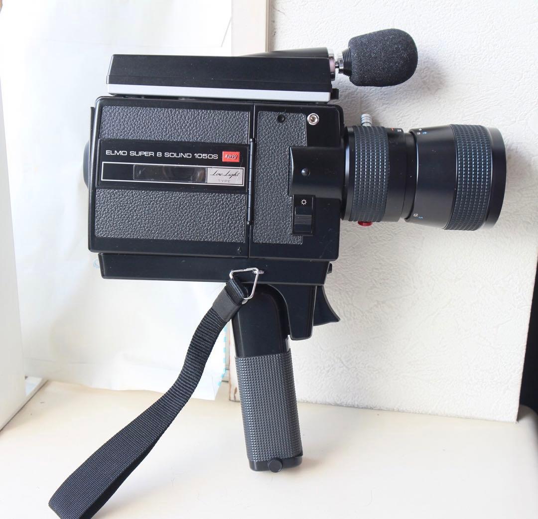 8mmフィルムカメラ ELMO SUPER8 SOUND 1050S 実写確認済 - メルカリ