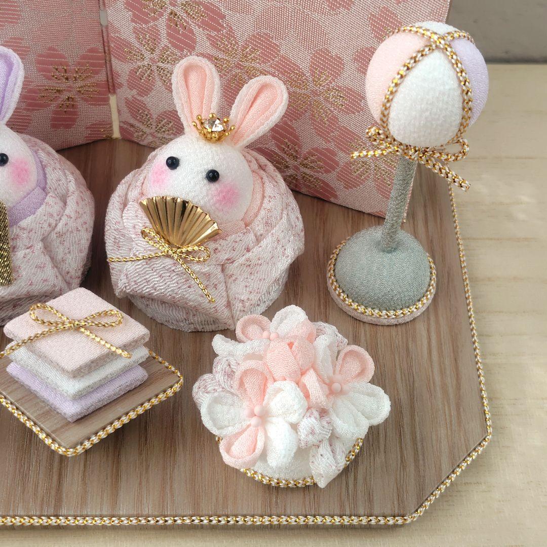 Kumi うさぎ雛　No.7 No.8