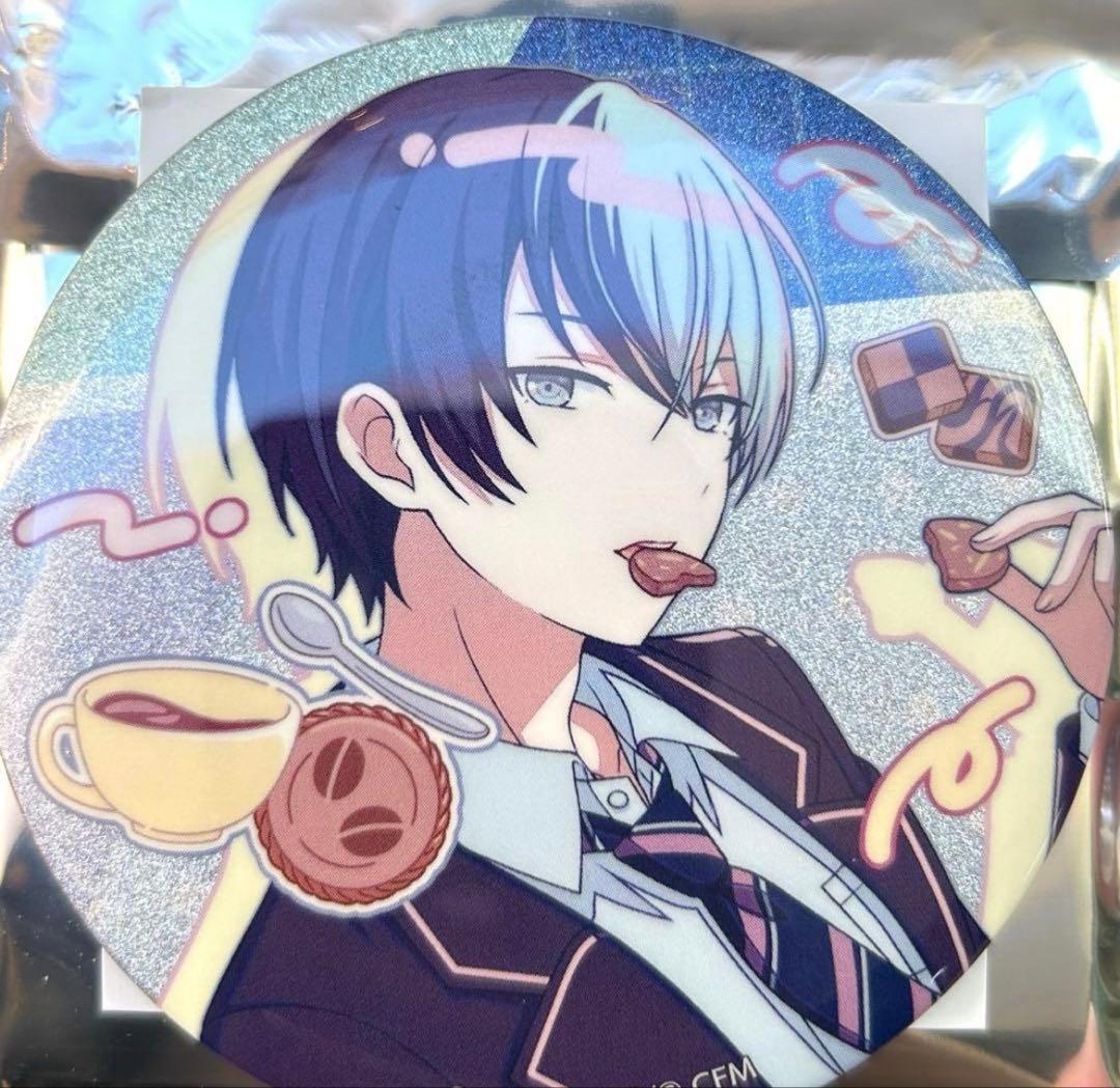 青柳冬弥 プロセカ バースデー 誕生日 グリッター缶バッジ - メルカリ