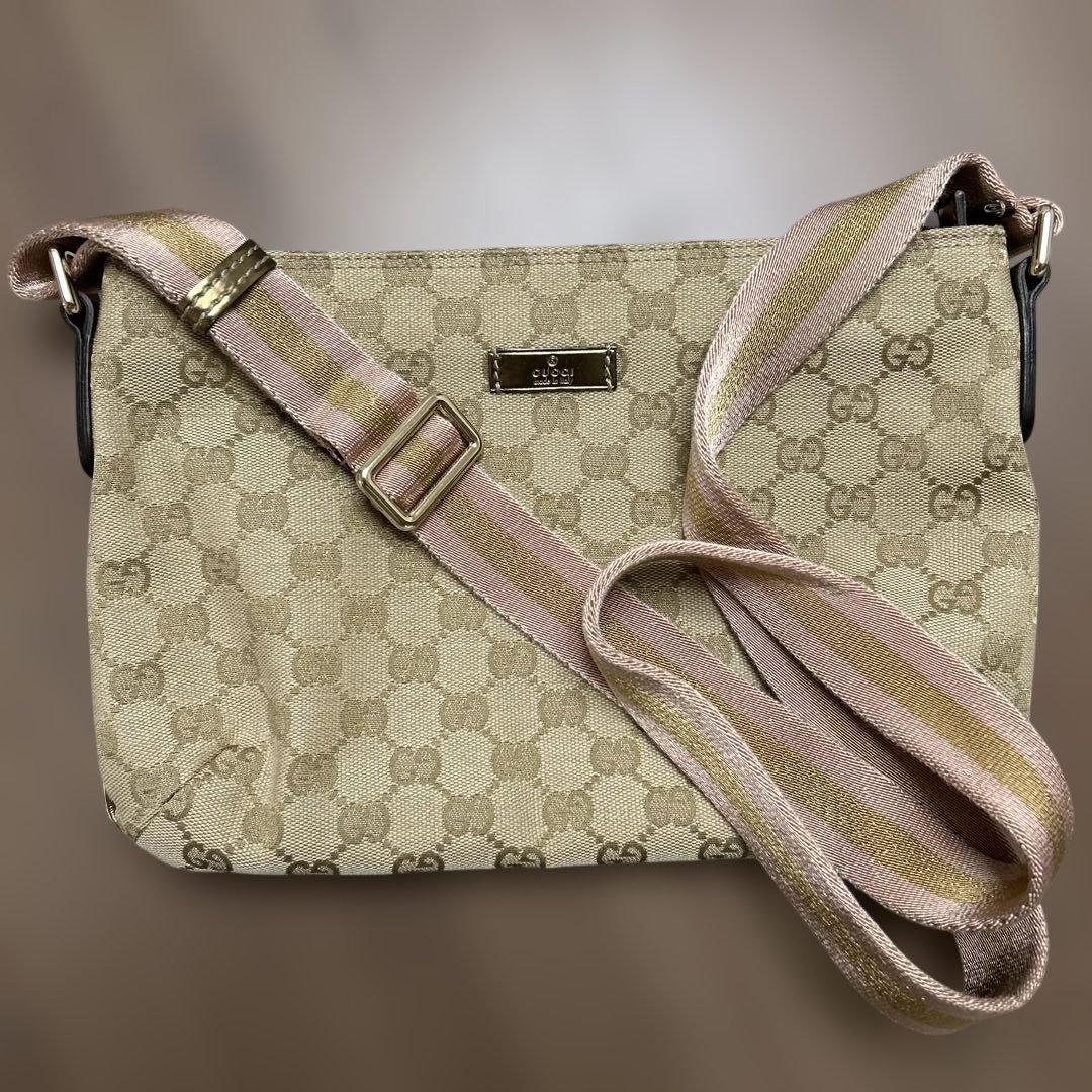 GUCCI ショルダーバッグ すぐ届く！GUCCI ホースビット 1955 ミニ ラウンドバッグ (GUCCI