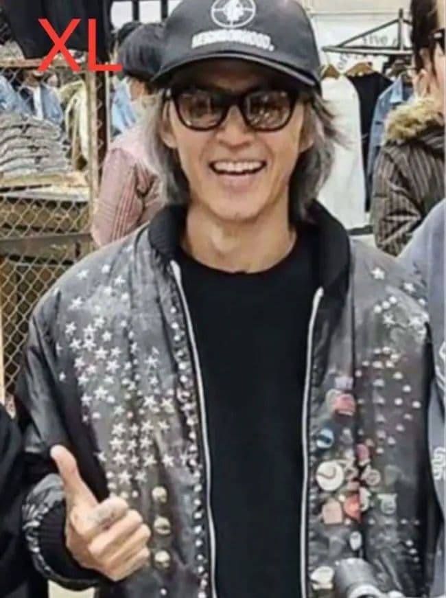 超レア 稲葉 着 ネイバーフッド 転写 ジャケット B'z UNITE ライブ