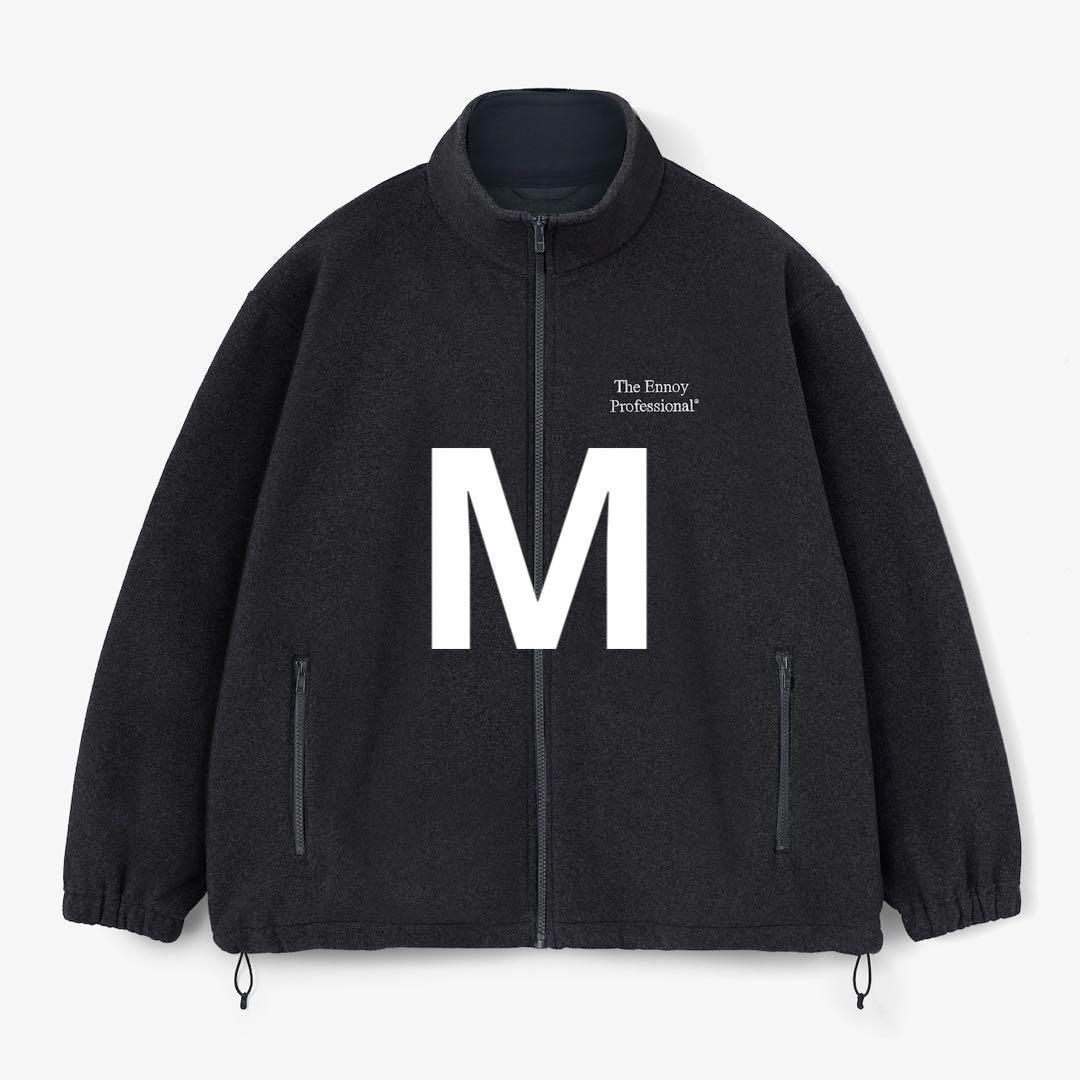 Ennoy PROFESSIONAL FLEECE JACKET BLACK M - メルカリ