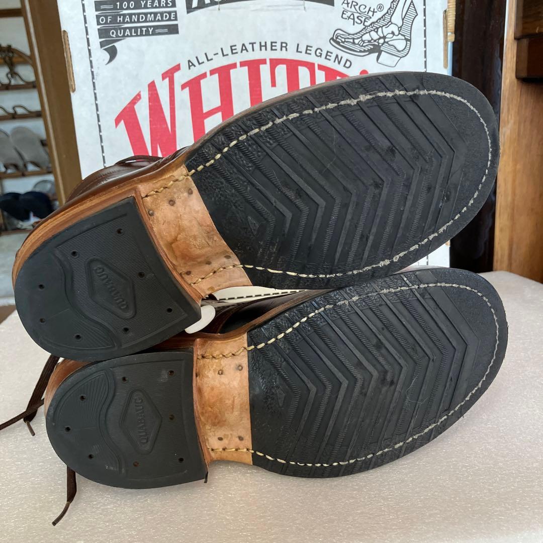 WHITE'S ホワイツブーツセミドレス トゥ.キャップcustom/ツートン