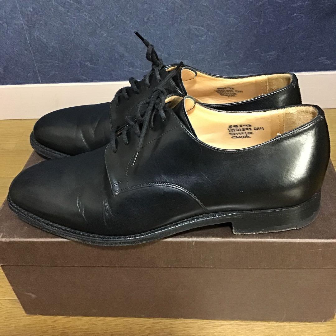 復刻 73ラスト 旧チャーチ Church's ブラック カーフ - メルカリ