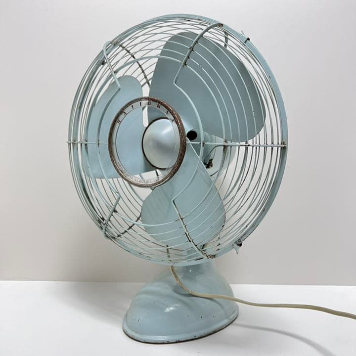 当時物 昭和レトロ 扇風機 鉄扇風機 National ナショナル アンティーク
