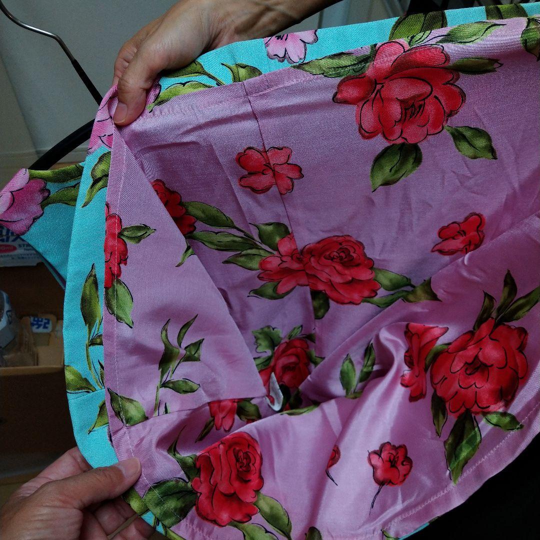 ジーザスディアマンテ 膝丈花柄ワンピース - メルカリ