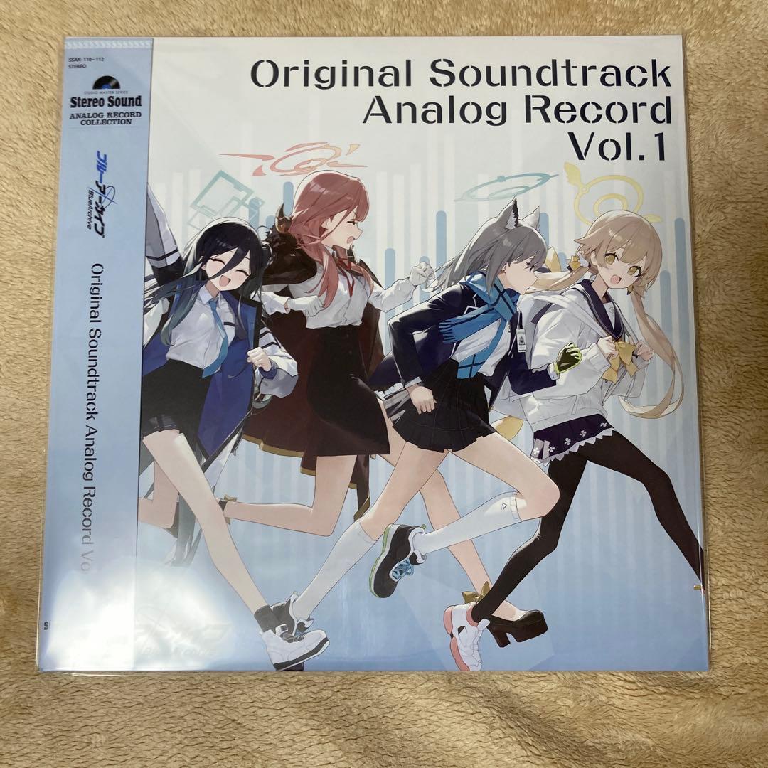 新品未開封 ブルーアーカイブ アナログレコード OST Vol1 ブルアカ