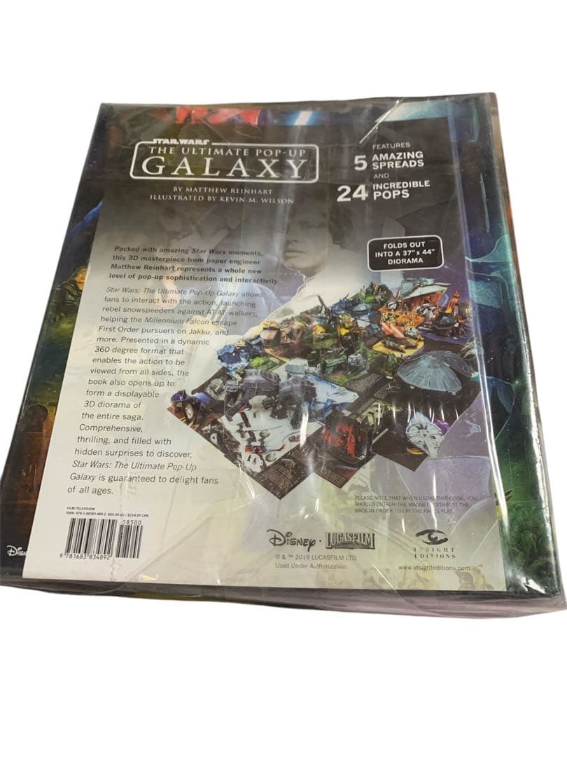 新品未開封 スターウォーズ ギャラクシーガイド ポップアップ絵本 洋書