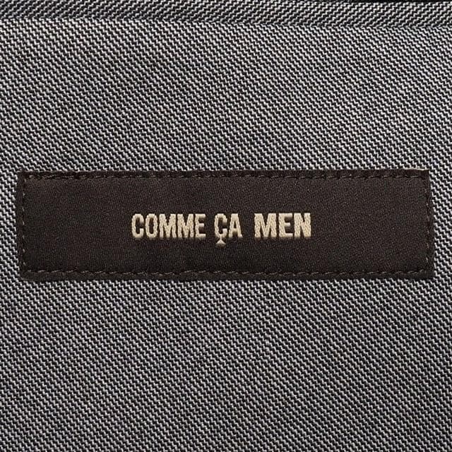 COMME CA MEN ウールトロピカルジャケットXXL黒(未使用）春～夏用