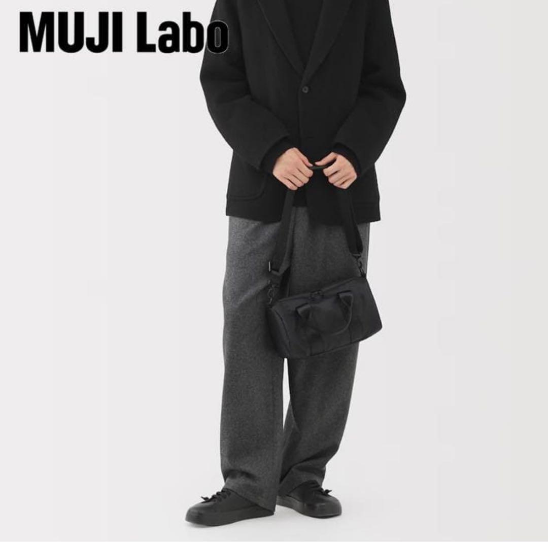 MUJI Labo 再生ナイロンミニボストンバッグ - メルカリ