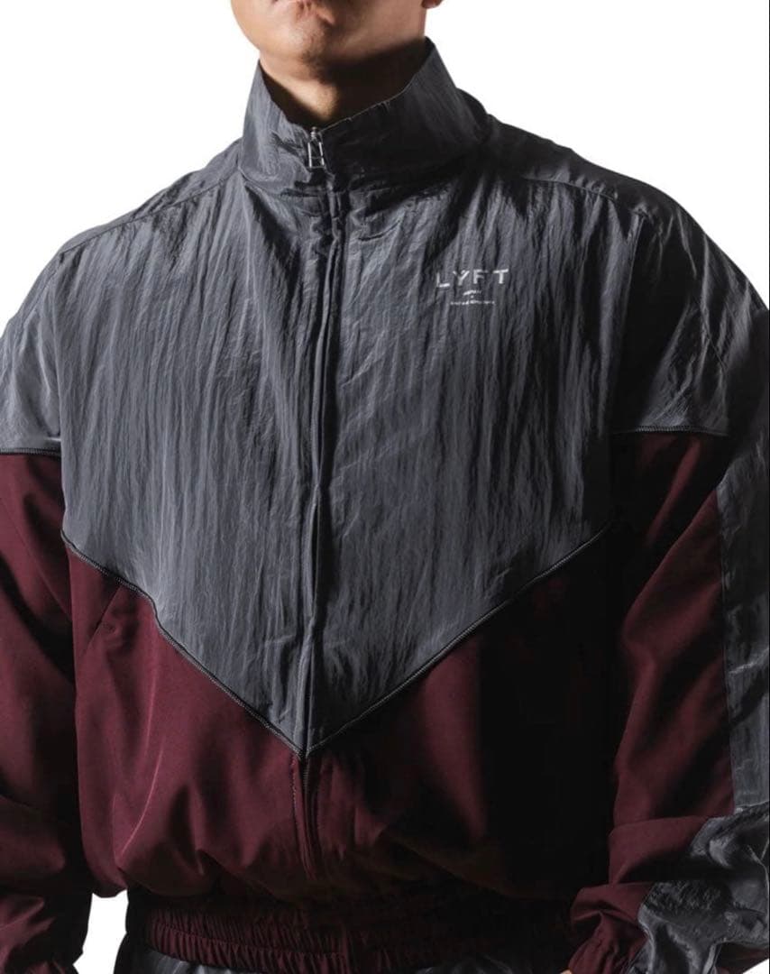 XL】LYFT リフトV-FORM トラックジャケット セットアップ グレイ