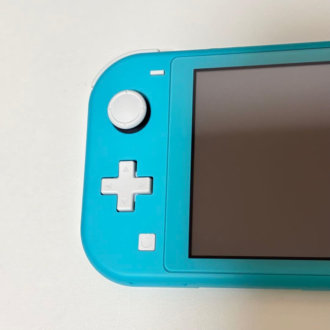 Switch Lite 本体 ターコイズ ハードケース クリアケース 充電器