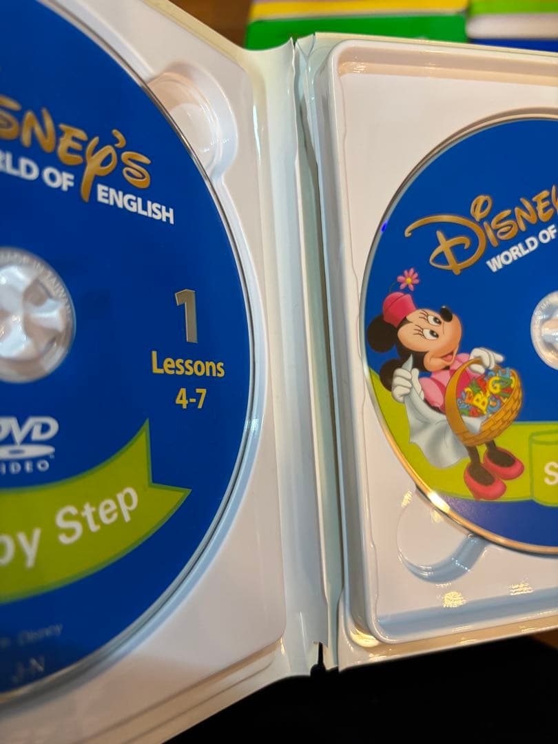 DWE Step by Step DVD 1〜12 旧版 2枚組揃い 再生確認済