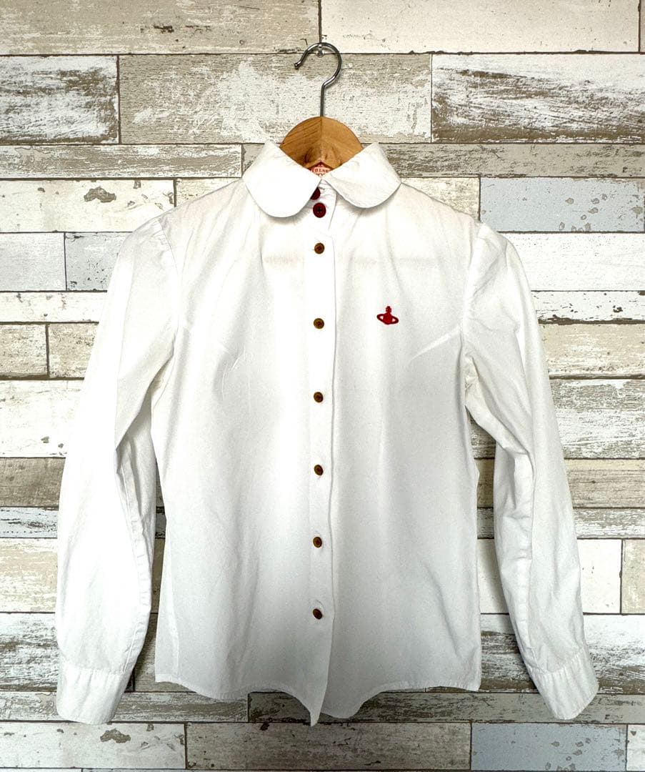 ヴィヴィアン・ウエストウッド レッドレーベル 長袖シャツ 白 - メルカリ