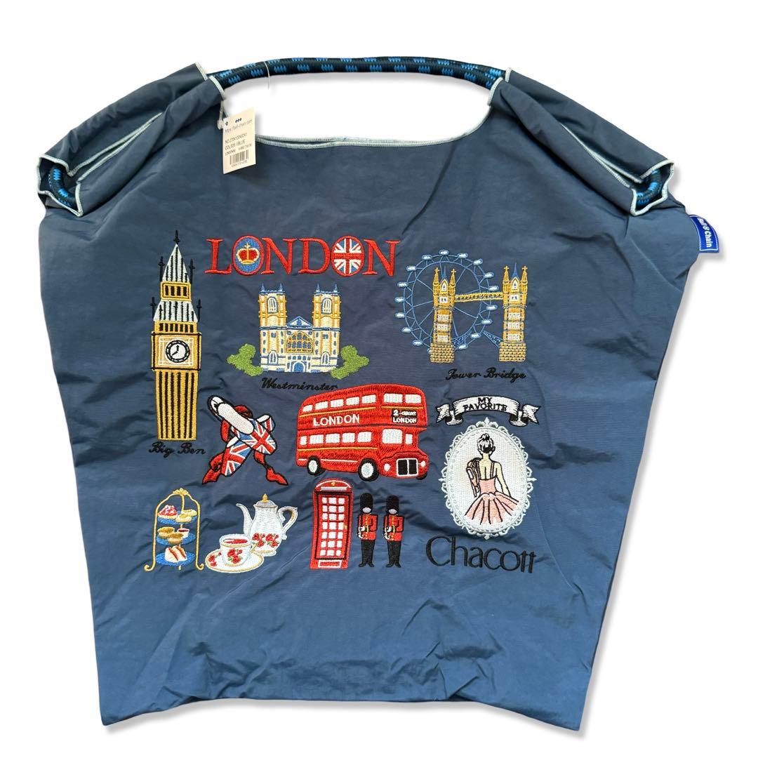 新品未使用】ボールアンドチェーン×チャコット ロンドンM ネイビー