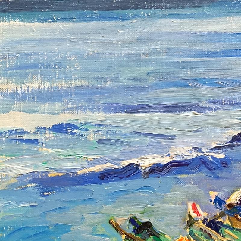 ☆中村善作☆「 忍路湾 塩谷岬 」油絵F6号 新品額！