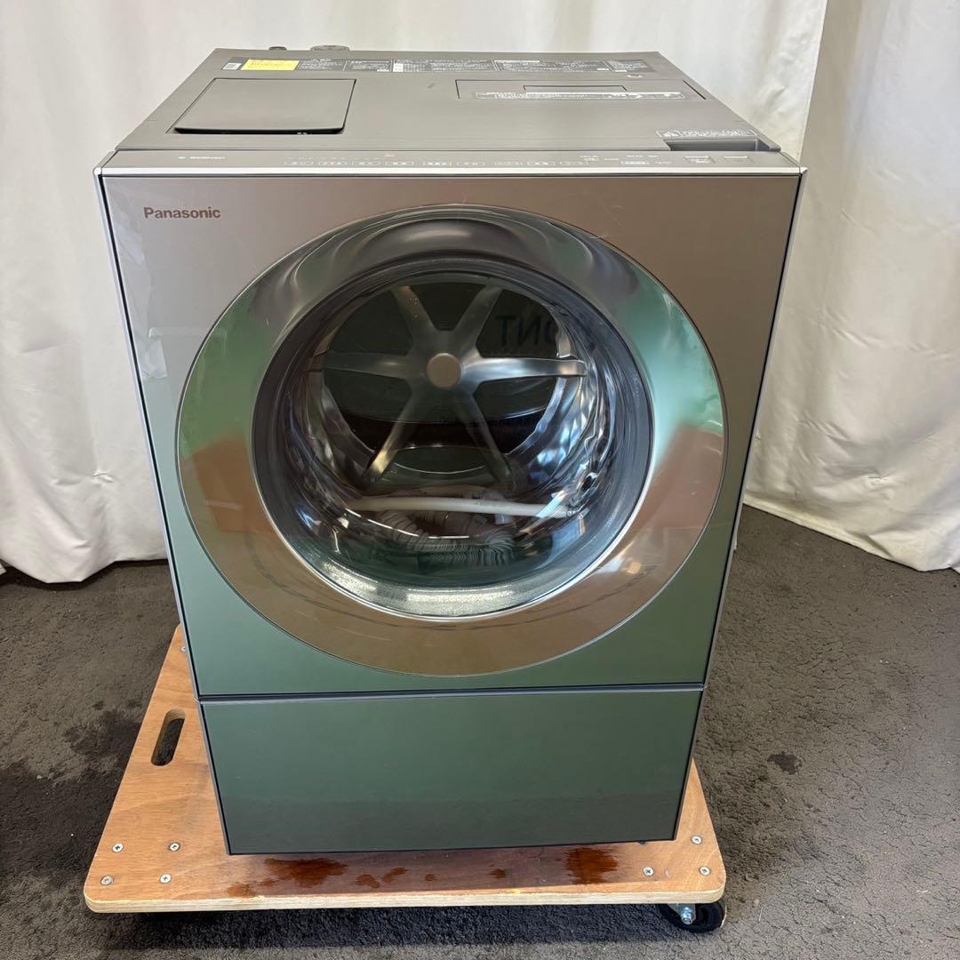 年末セール‼️33⭕️ドラム式洗濯機 パナソニック 10キロ 安い 左開き 設置