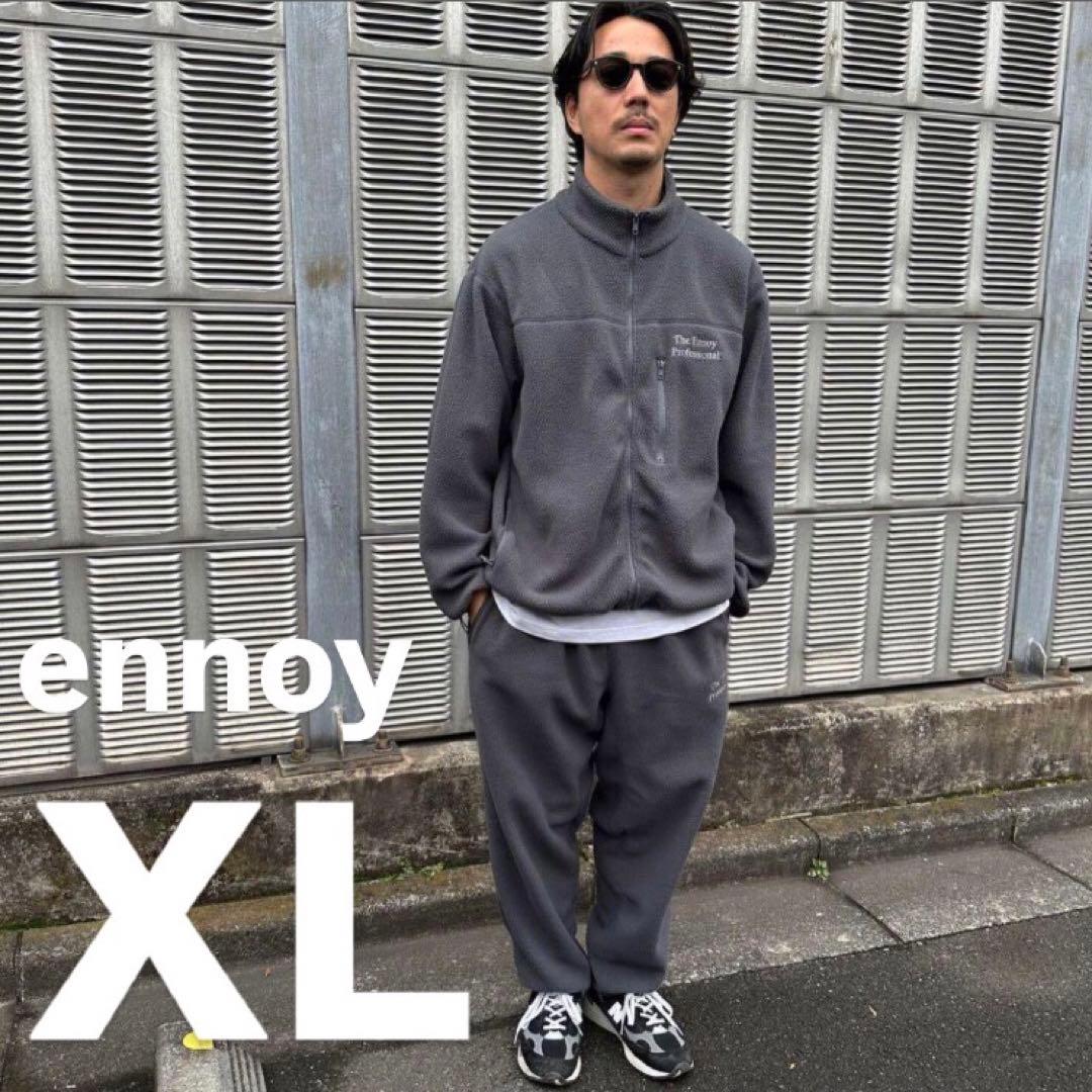 22AW ennoy City Fleece Jacket フリース グレー - メルカリ