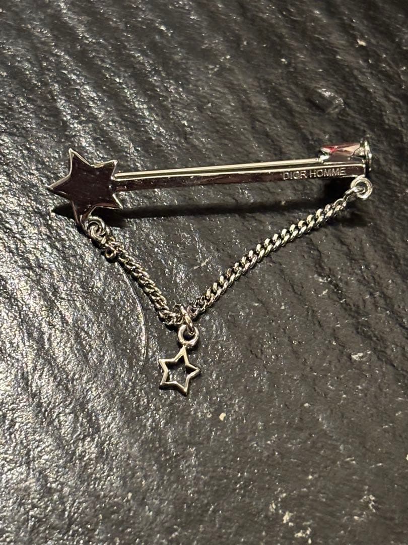 ディオールオム エディスリマン 2006AW シューティングスターピン