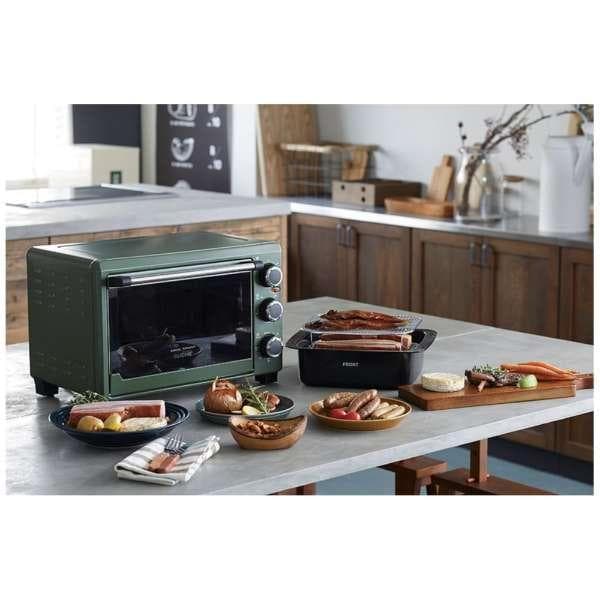 新品・未使用】グリチネ 燻製スモークロースター ASR-240 カーキ