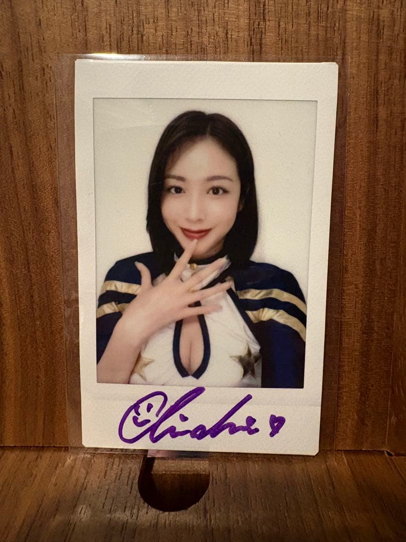 chiaki サイバージャパンダンサーズ　サイン入りチェキ5枚組