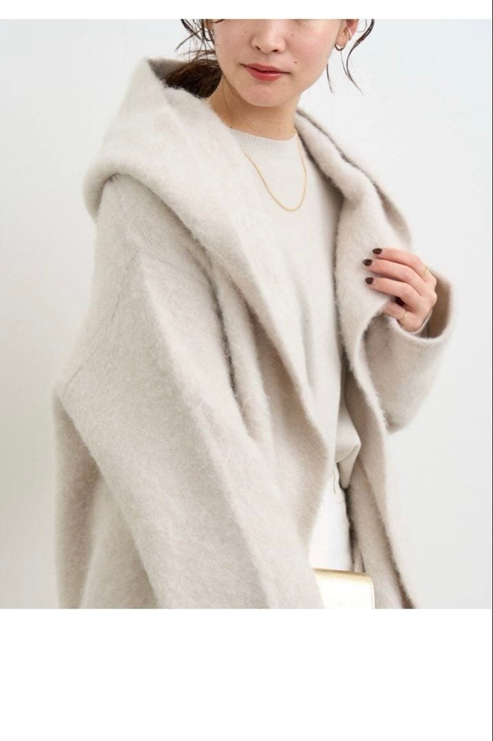 Deuxieme Classe Alpaca Fluffy Gown アルパカ