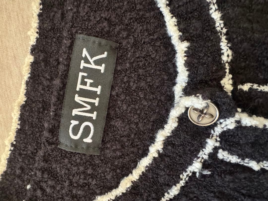 SMFK 黒 カーディガン&スカート&トップ 4点セット