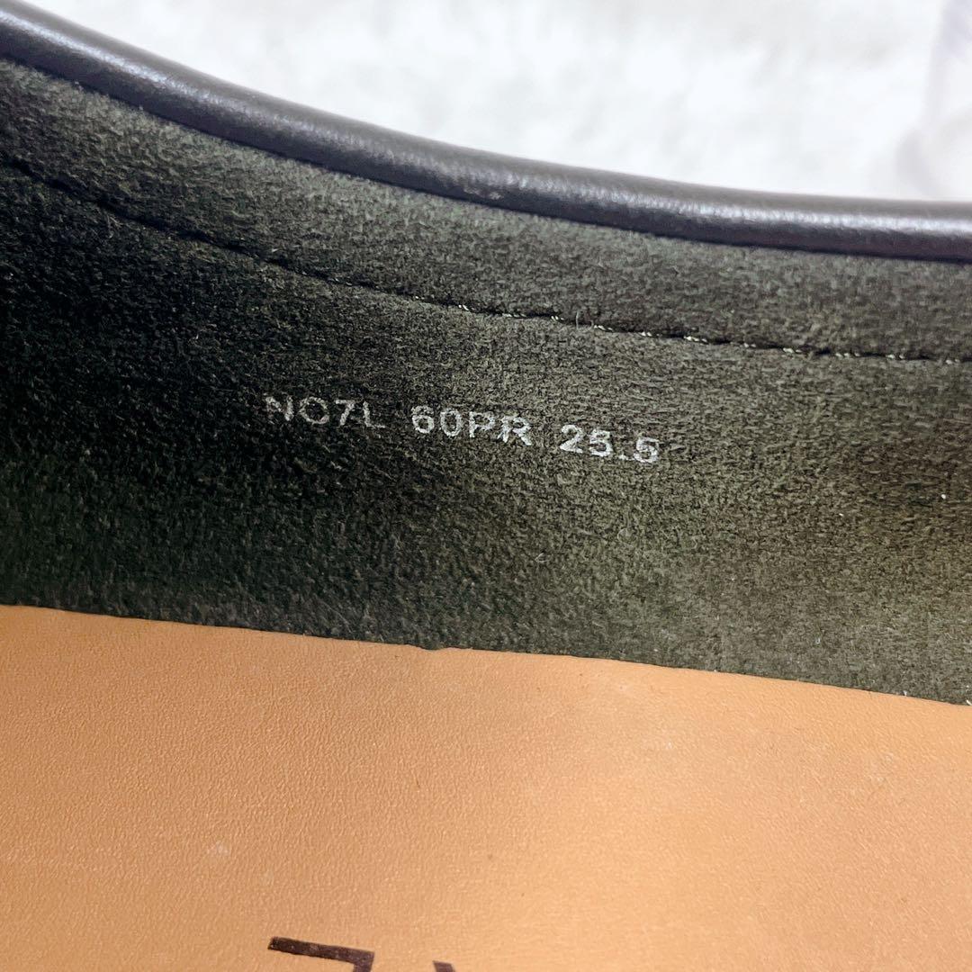 美品 REGALリーガル デッキシューズ レザー 脱着式 キルト 25.5cm