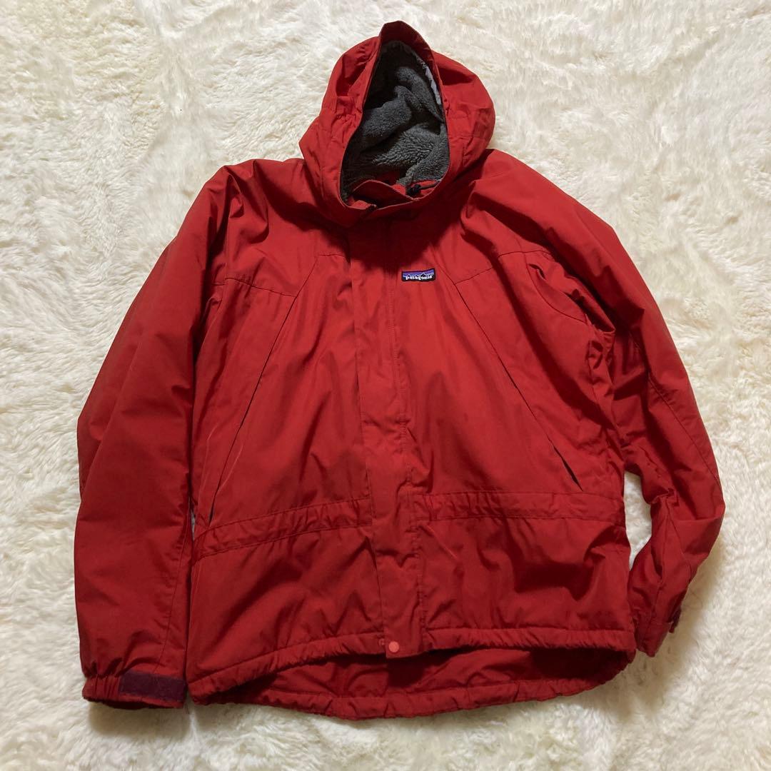 パタゴニア インファーノ ジャケット 初期型 レッド メンズSサイズ