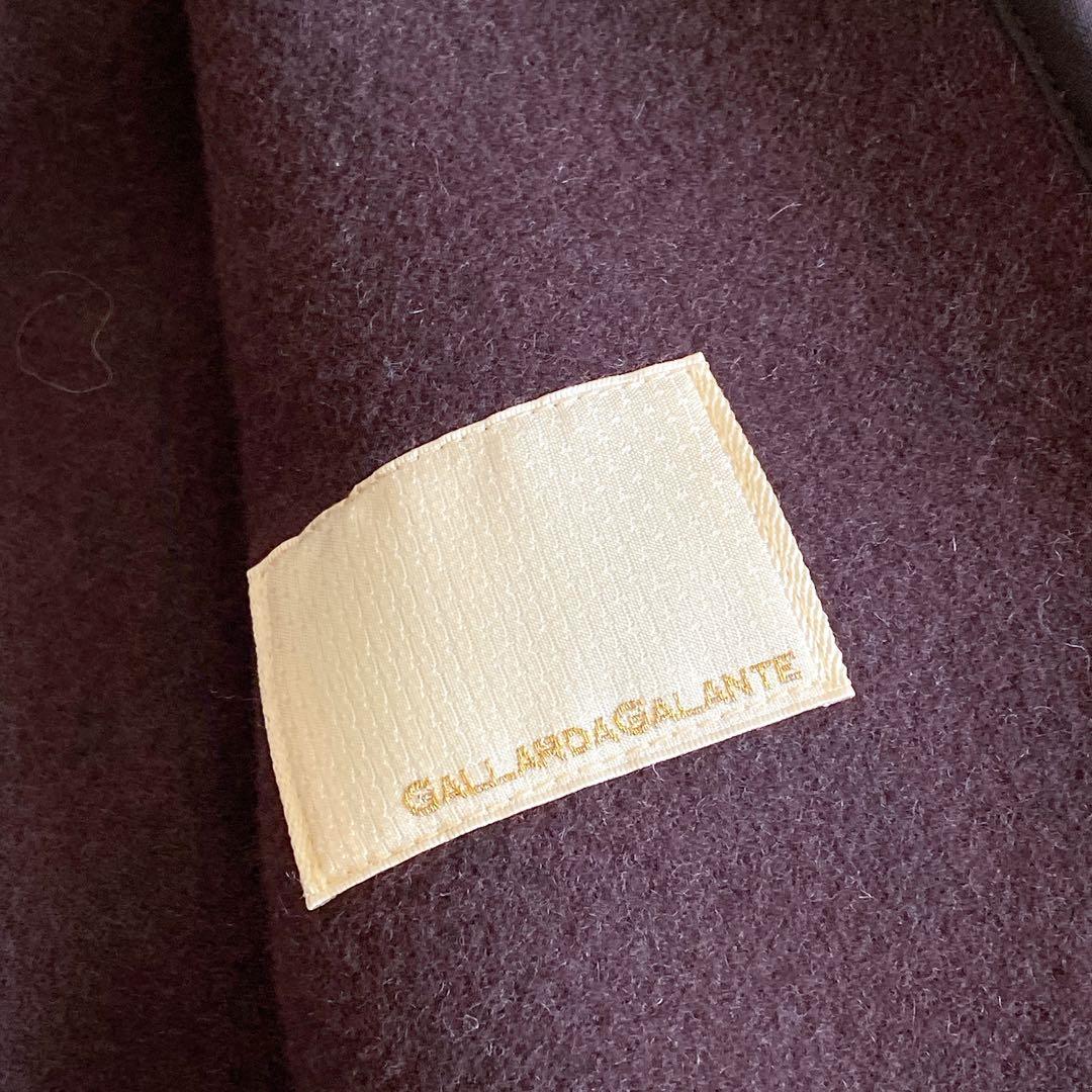 ガリャルダガランテ リバーハーフコート ブラウン ガウンコート