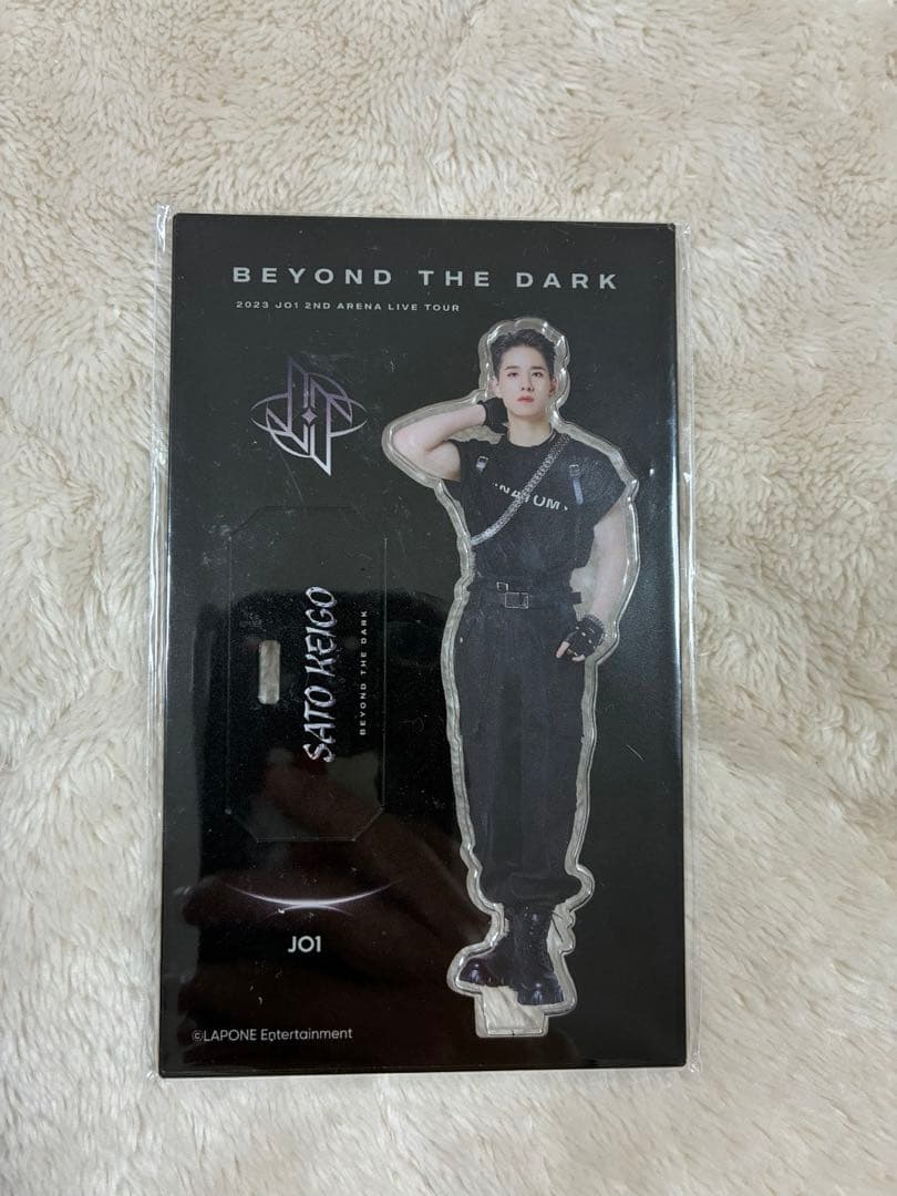 JO1 佐藤景瑚 アクスタ BEYOND THE DARKグッズ - メルカリ