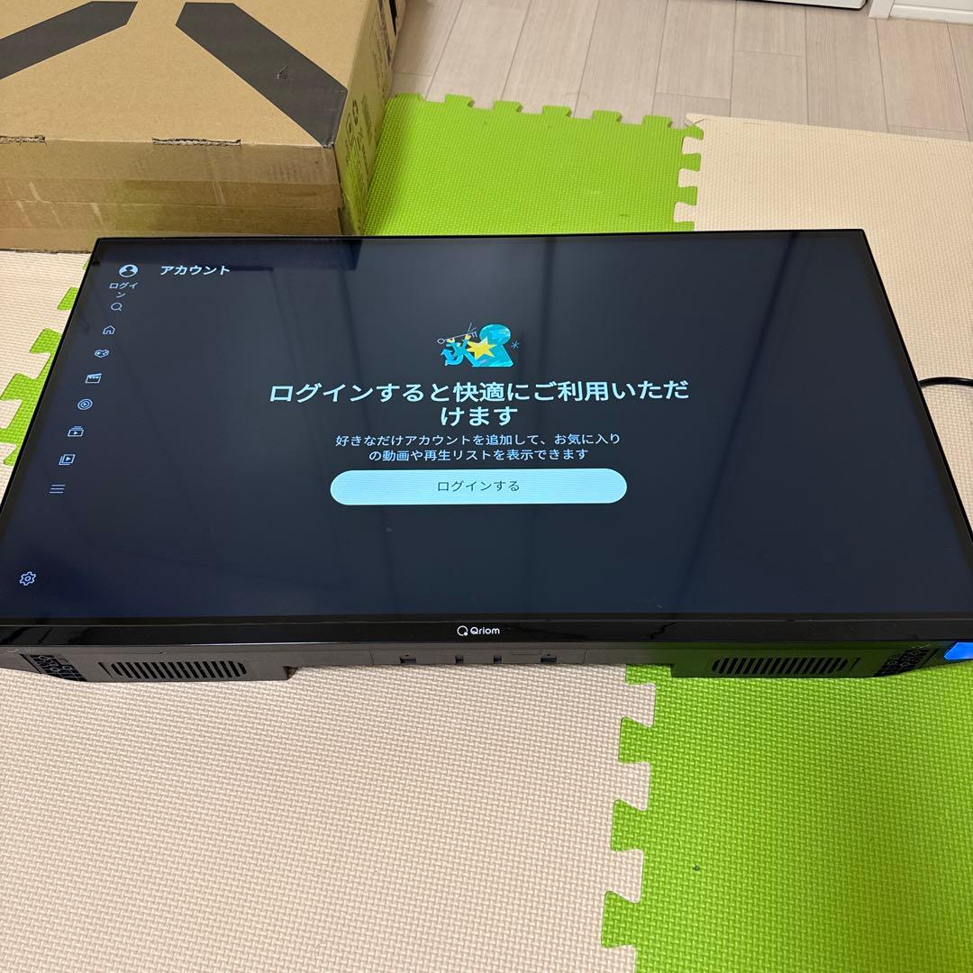 美品 山善 32V型チューナーレステレビQRK-32TL2K　一ヶ月使用品 Amazon | 山善 テレビ チューナーレス 液晶 32インチ ネット動画対応