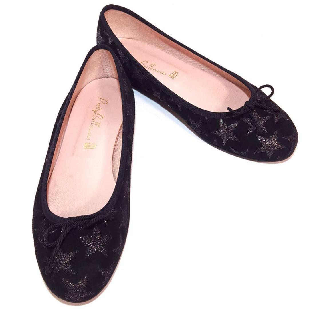 プリティバレリーナ スター リボン フラットシューズ ロザリオ