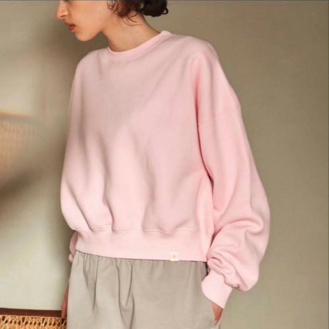 Hawaii 限定 Volume Sweat Shortプルオーバーベビーピンク