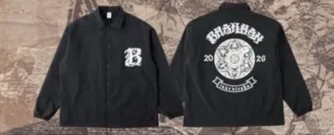 BRAHMAN コーチジャケットLサイズ ブラフマンtourviraha2026 - メルカリ