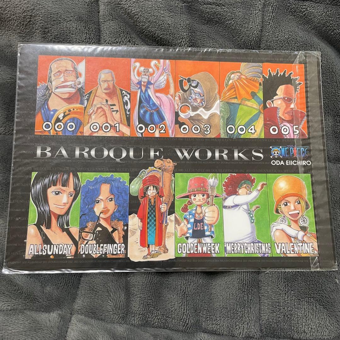 レトロ新品未開封】ONE PIECE 2002年ジャンプフェスタグッズ 下敷き