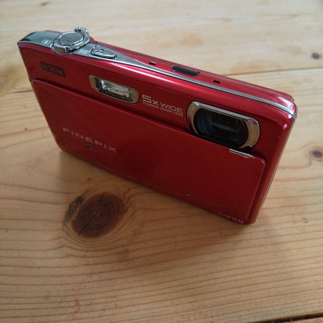 デジカメ 富士フィルム FUJIFILM finepix Z900EXR レッド - メルカリ