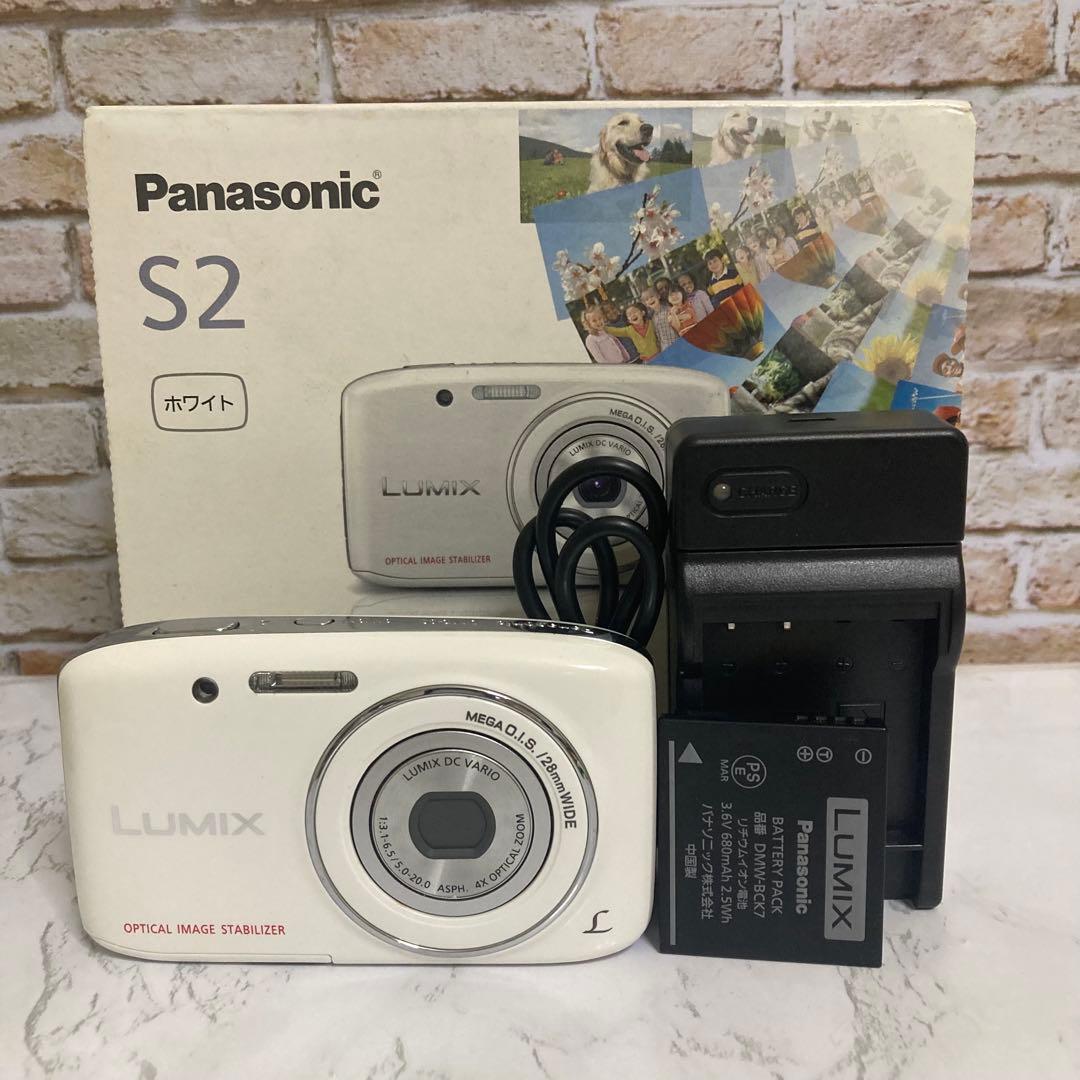 【良品】Panasonic DMC-S2 デジカメ 動作確認済み 付属品多数 概要 デジタルカメラ DMC-S2 | LUMIX（ルミックス） ミラーレス一眼