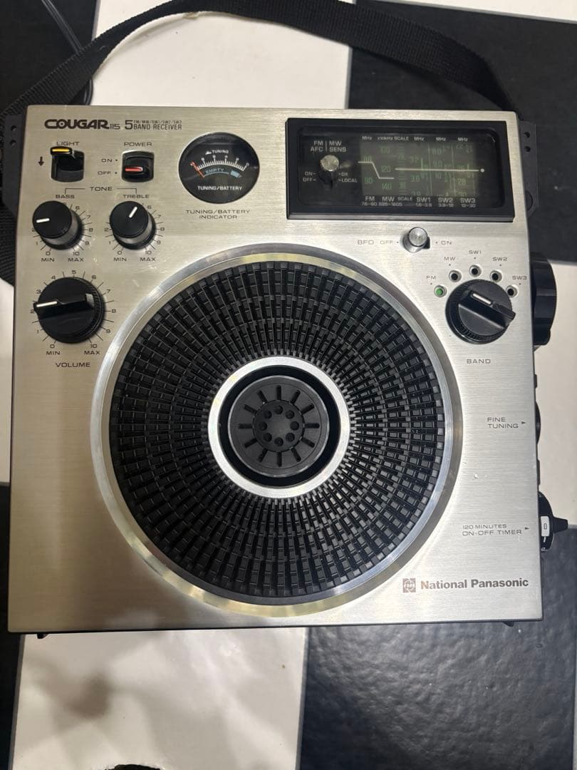 昭和レトロ National「クーガー115」'70年代5バンド 昭和レトロ National「クーガー115」'70年代5バンド