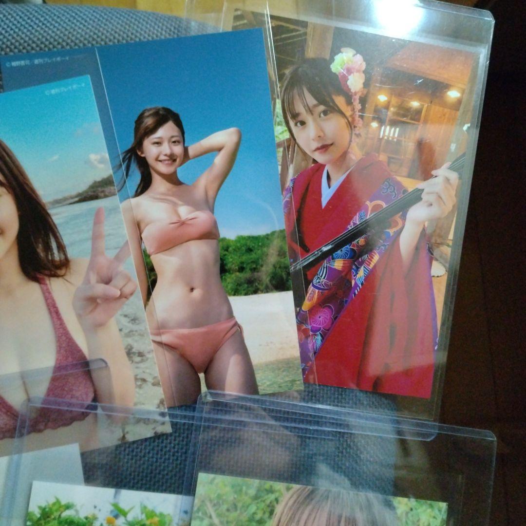 浅倉唯(椛島光)週刊プレイボーイ オンラインサイン会特典 2L生写真 8枚