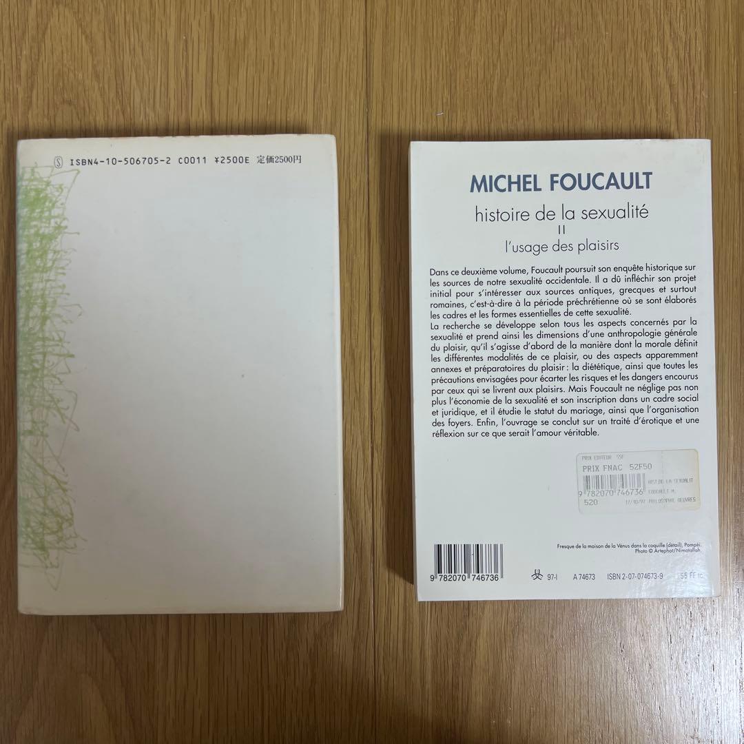 フーコー『性の歴史Ⅳ 肉の告白』などのセット