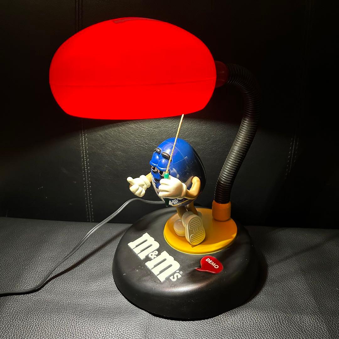 m&m's エムアンドエムズ ビンテージ トーキング デスクトップライト