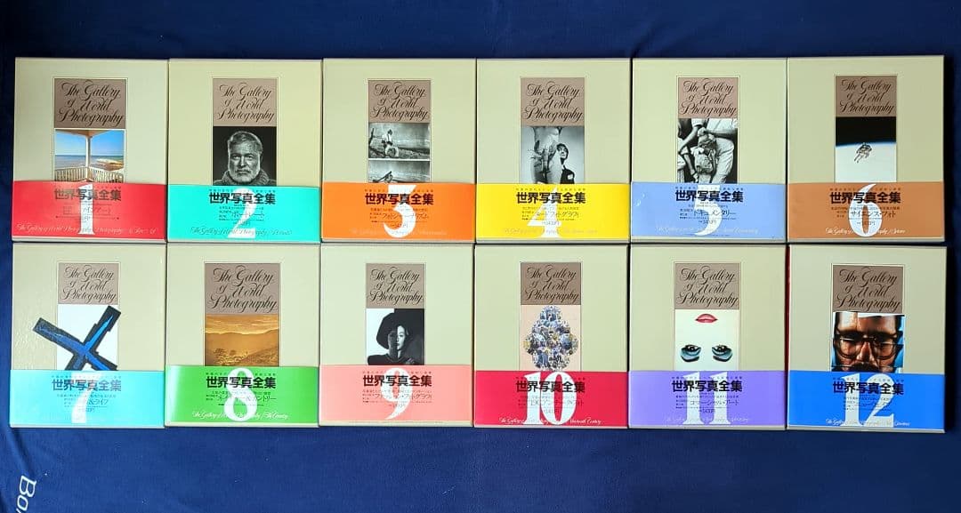 世界写真全集 全12巻揃い 大判写真集 集英社 1982-1984
