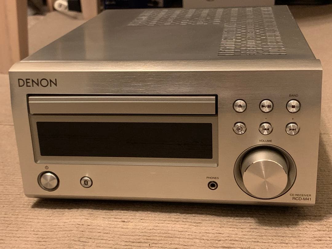 DENON RCD-M41 シルバー CDレシーバー ジャンク扱い - メルカリ