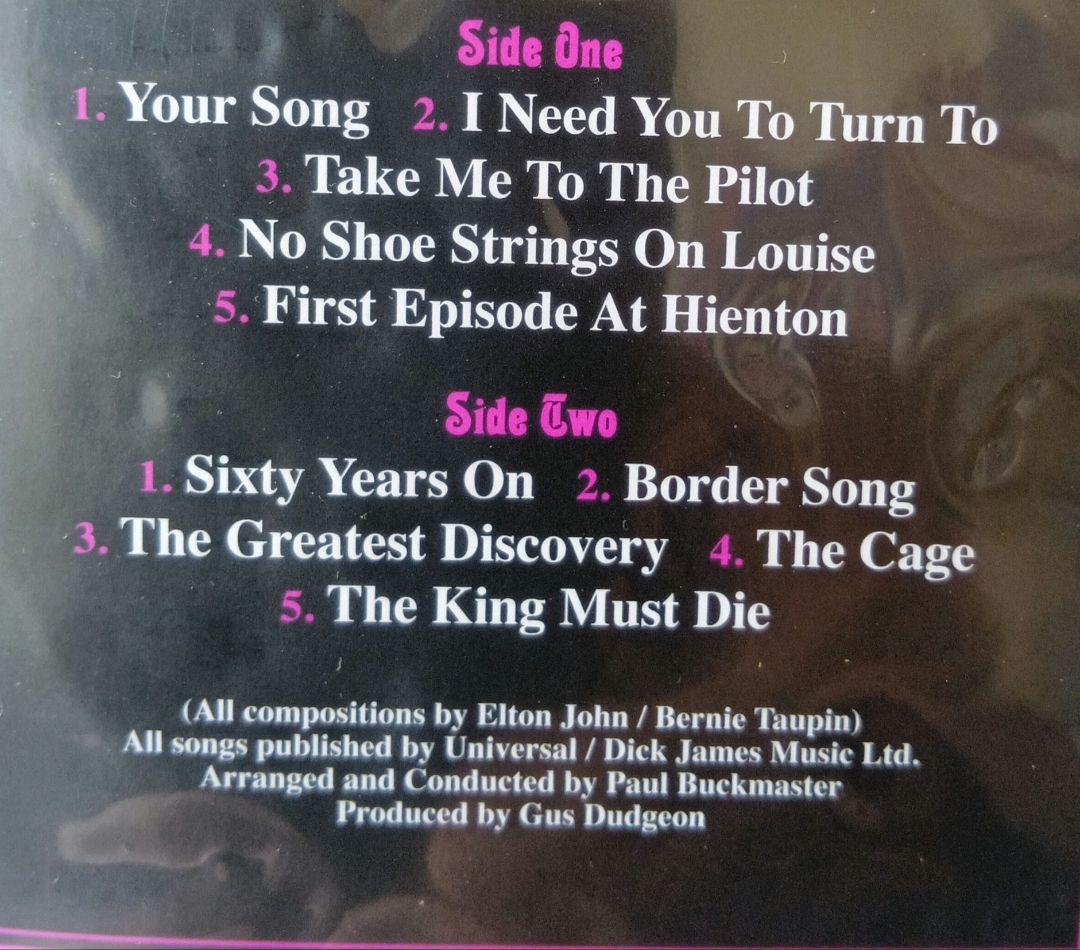 限定輸入盤 アナログレコード（Purple Vinyl） Elton John - メルカリ