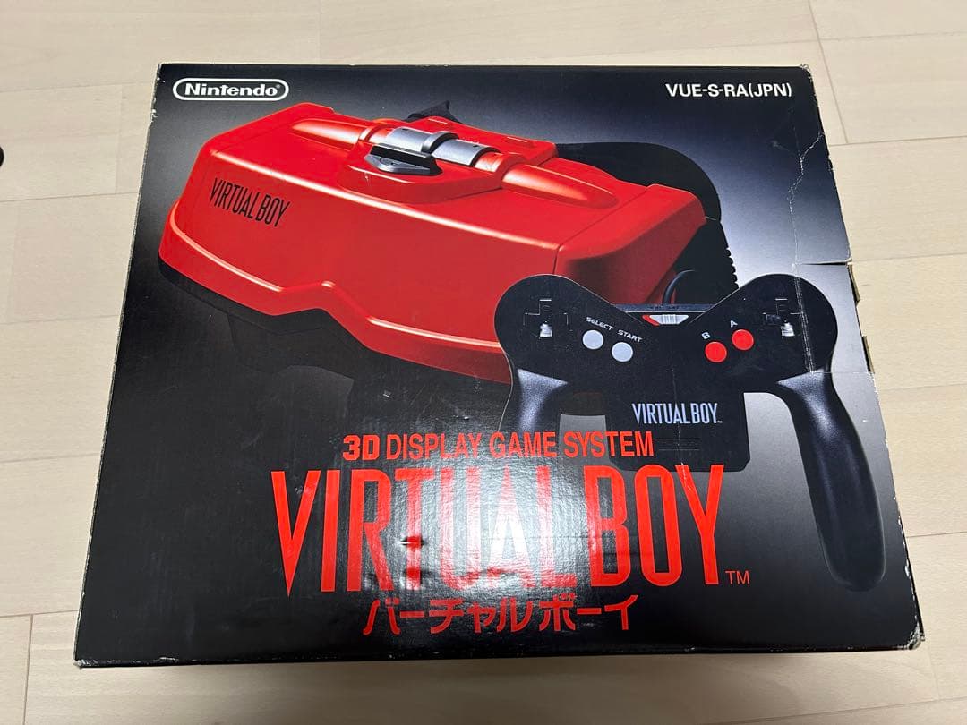 Nintendo VIRTUAL BOY 本体 レッド【※説明必読！】 - メルカリ